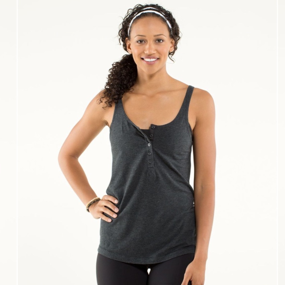 Lululemon Heart Opener Tank
Heathered Black